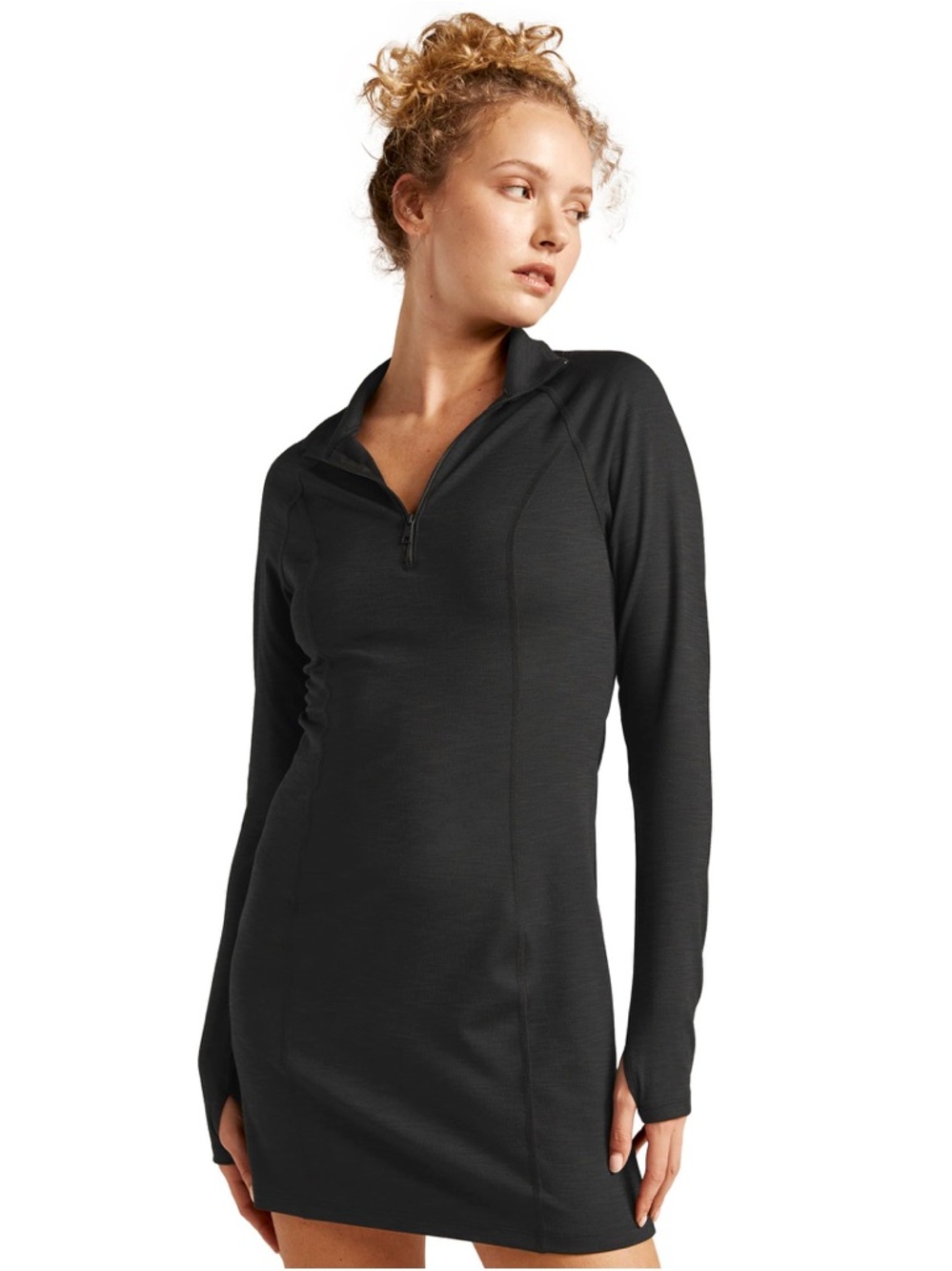 NWT Beyond Yoga Heather Rib Westside Dress